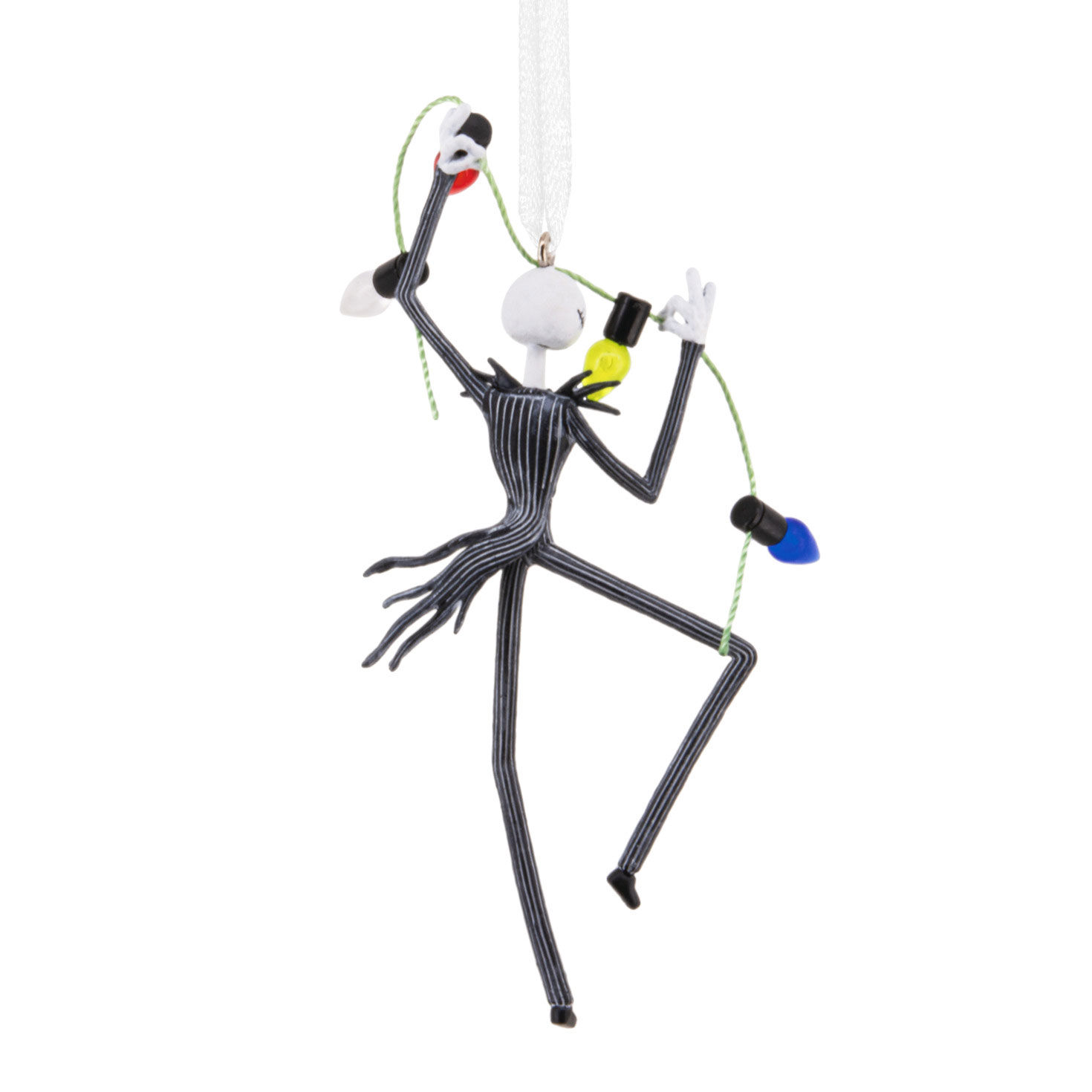 Disney Tim Burton's The Nightmare Before Christmas Jack Skellington With Lights Hallmark Ornament for only USD 11.49 | Hallmark
