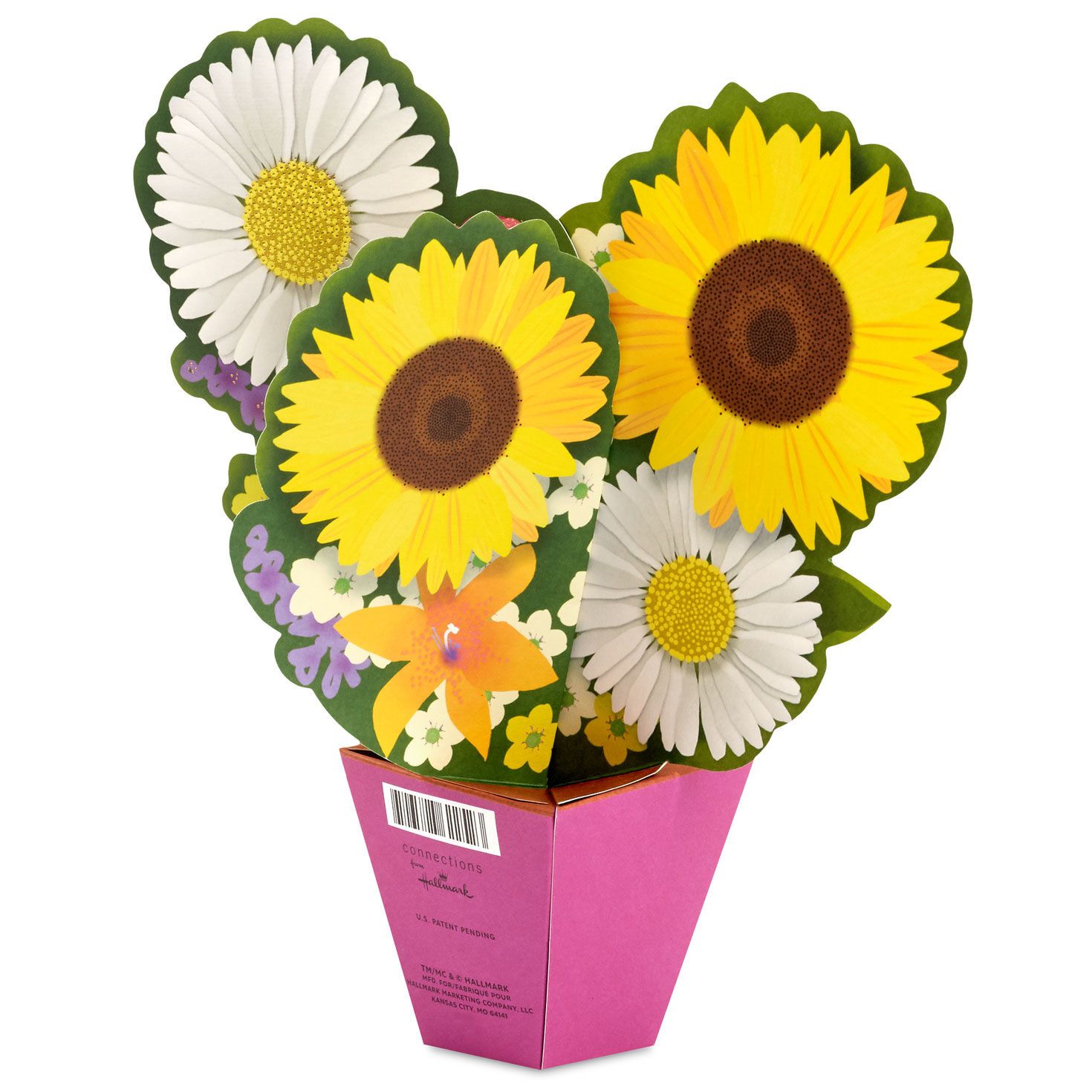 Colorful Flowers Pop-up Mother's Day Card for Grandma Sentiment image number 2