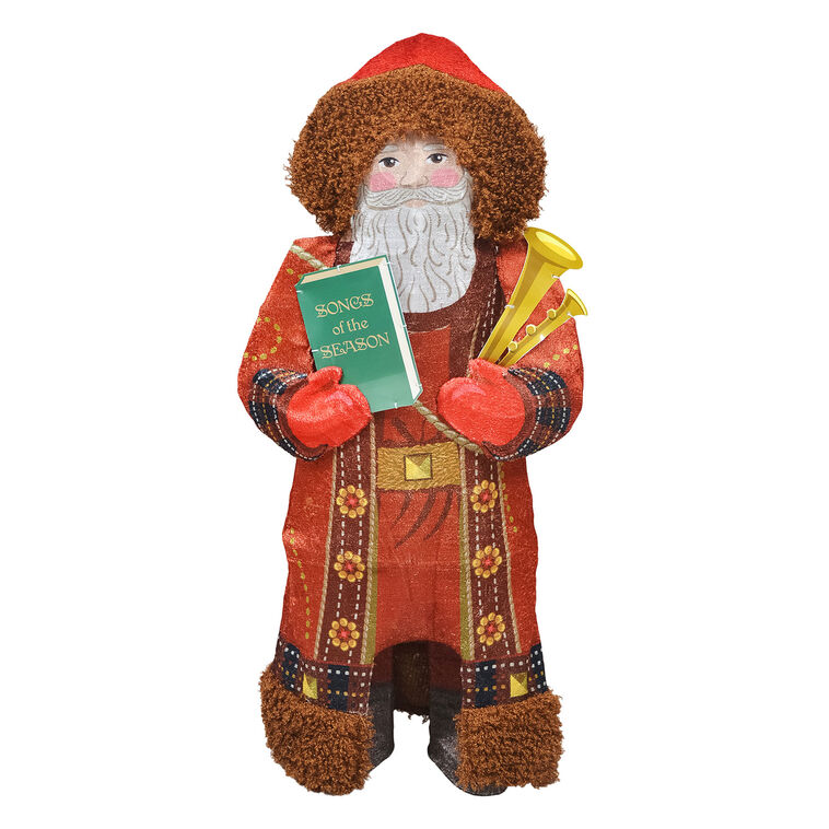 Hallmark Keepsake Santa Claus Pre-Lit Outdoor Christmas Decoration, 36"