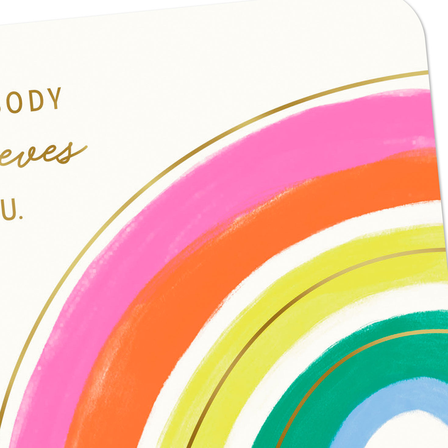 Somebody Believes in You Encouragement Card Greeting Cards Hallmark