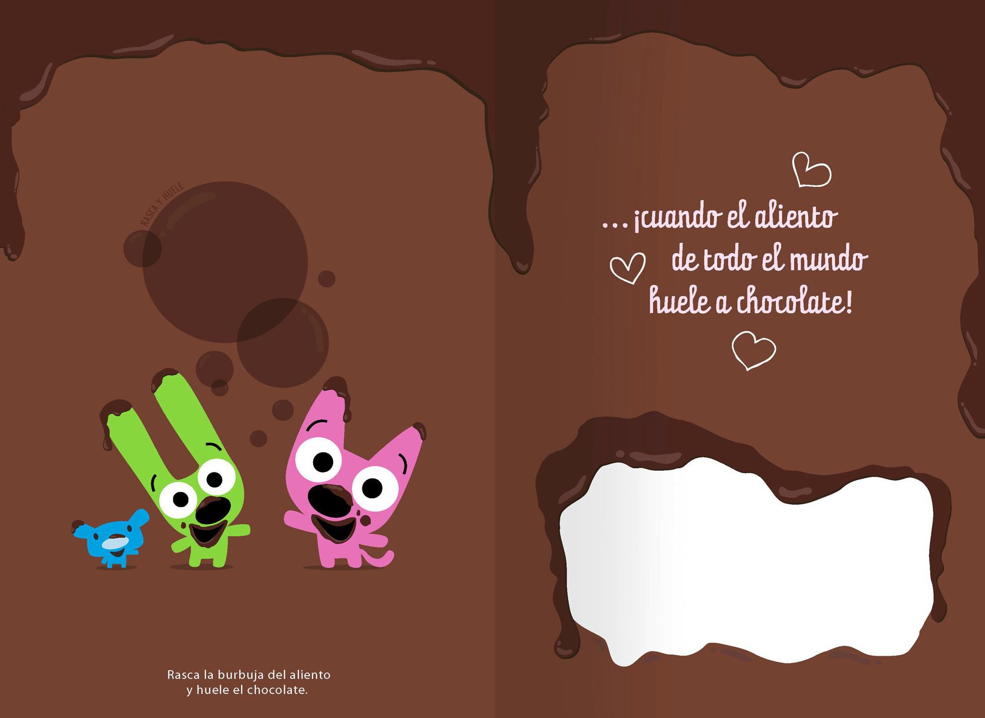 hoops&yoyo™ Chocolate Breath Spanish-Language Valentine's Day Card