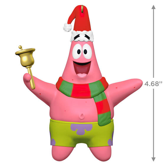 Nickelodeon SpongeBob SquarePants Patrick Rings in the Season Ornament, , large image number 3