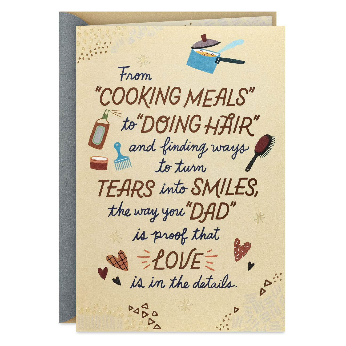 So Blessed to Have You By My Side Father's Day Card for Husband