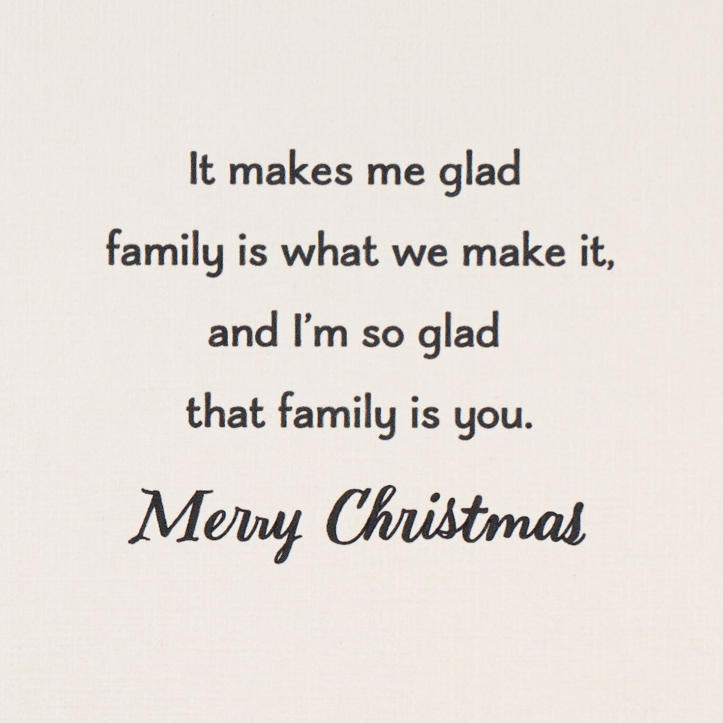 Family Matters Christmas Card for only USD 4.59 | Hallmark