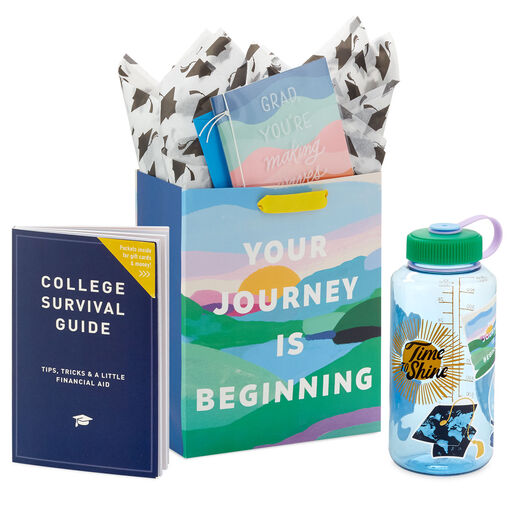 College Survival Kit Graduation Gift Set, 