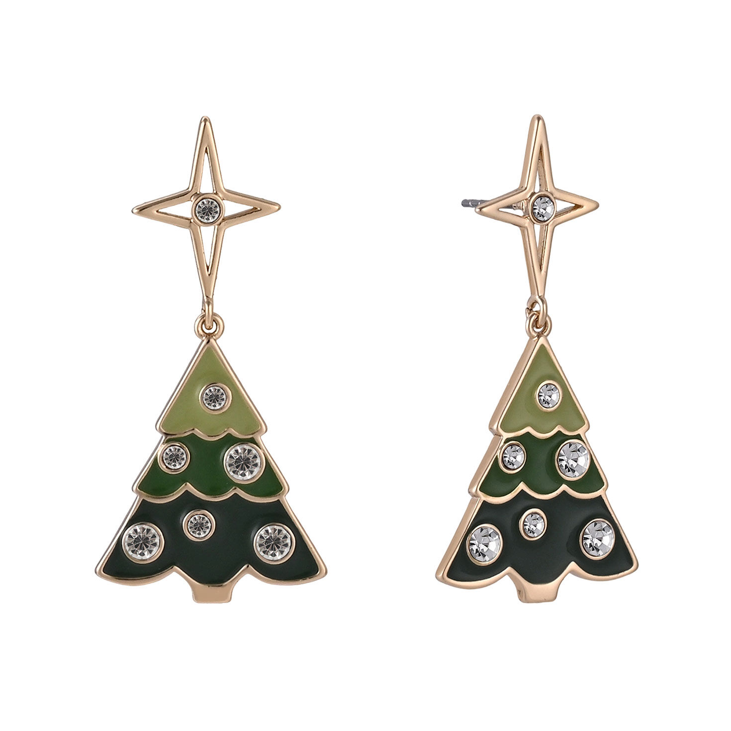 Christmas Tree Earrings