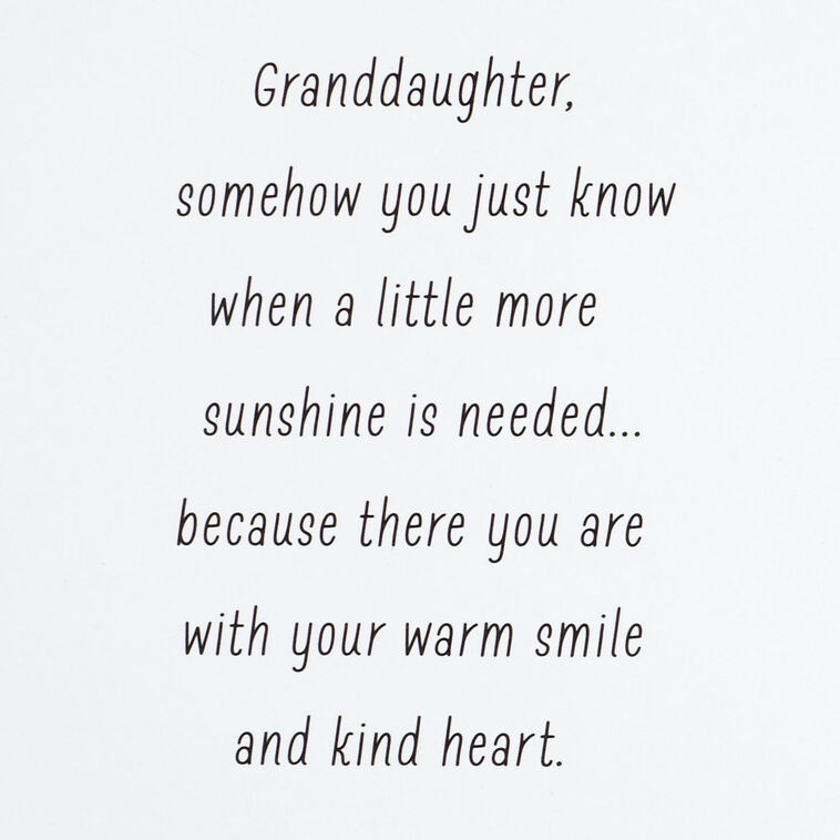 Joy to Our Family Birthday Card for Granddaughter with Ornament, , large image number 2