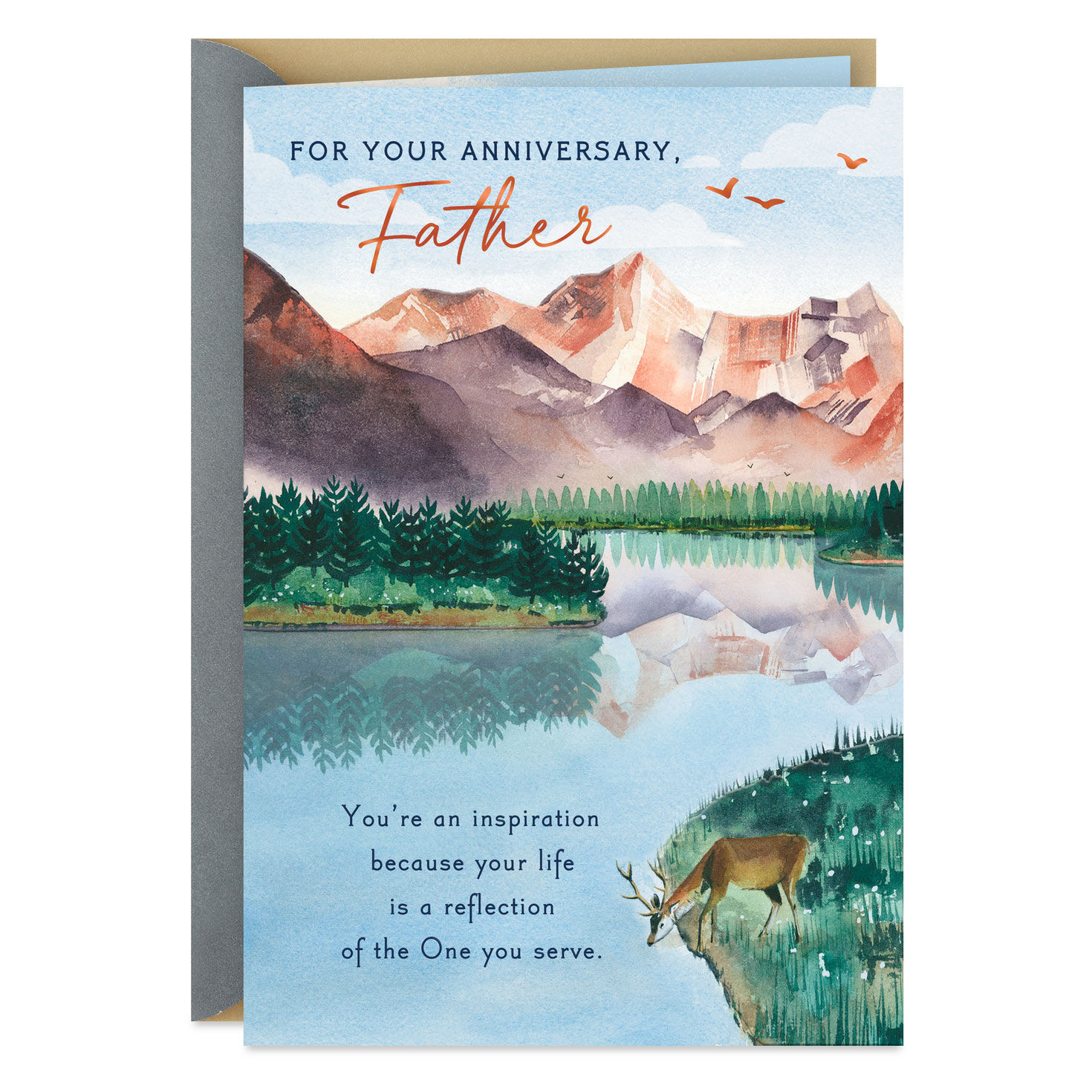 You're an Inspiration and Blessing Ordination Anniversary Card for Priest