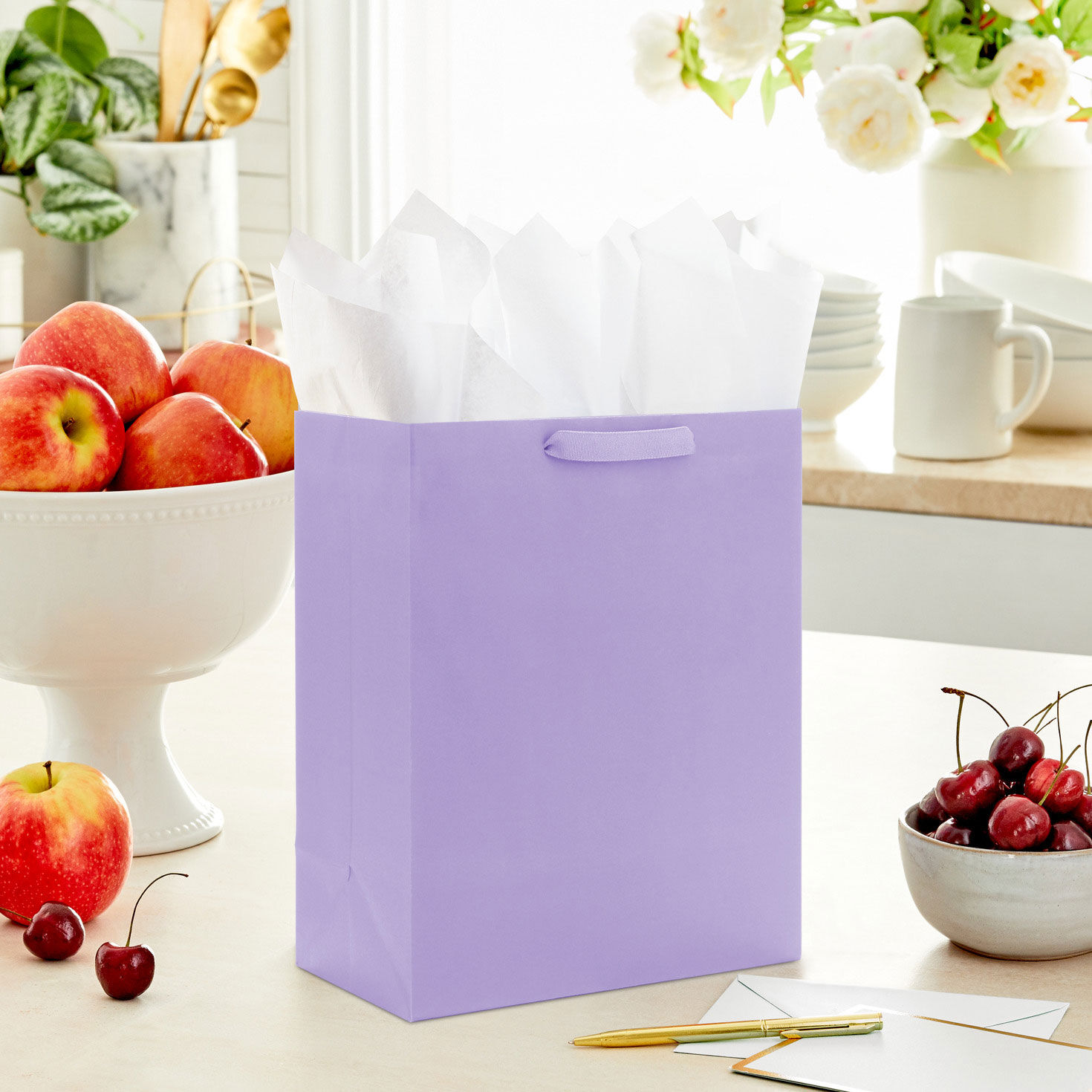 13" Solid Lavender Large Gift Bag for only USD 4.49 | Hallmark