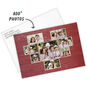 Rustic Heart Collage on Red Flat Photo Card, , large image number 3