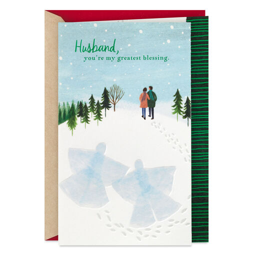 You're My Greatest Blessing Christmas Card for Husband, 