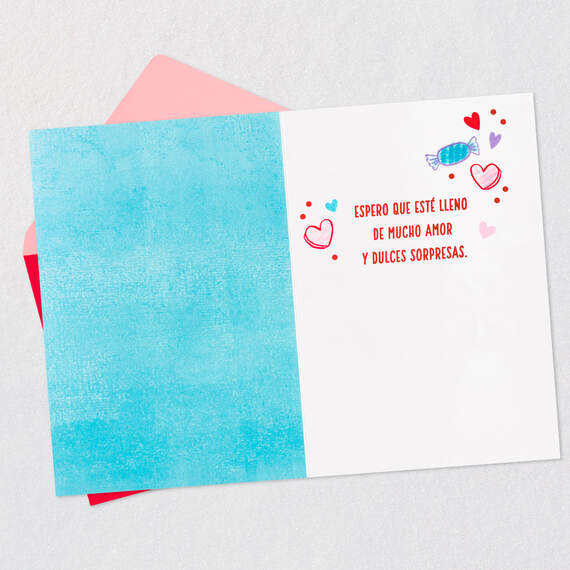Love and Sweet Surprises Spanish-Language Valentine's Day Card, , large image number 3