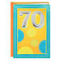 A Remarkable Life 70th Birthday Card, , large image number 1