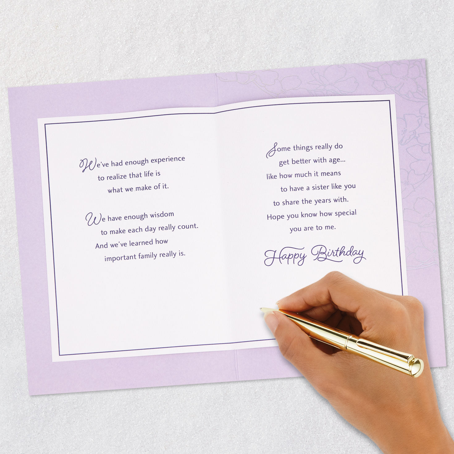 How Special You Are to Me Birthday Card for Sister, , large image number 7