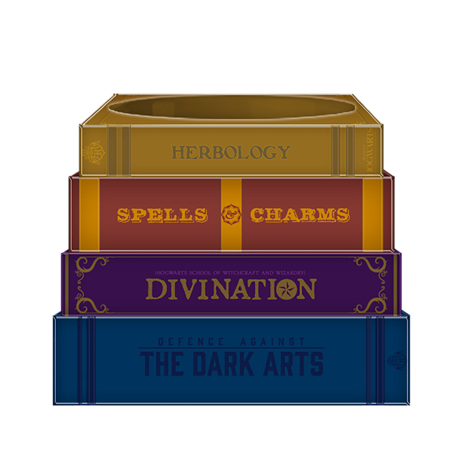 Silver Buffalo Harry Potter Books Sculpted Mug side image number 2