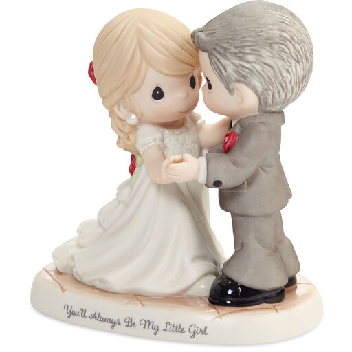 Precious Moments Wedding Father Daughter Dancing Figurine, 5.3", 