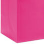 Solid Dark Pink Extra-Deep Gift Bag Base/Side Detail image number 5