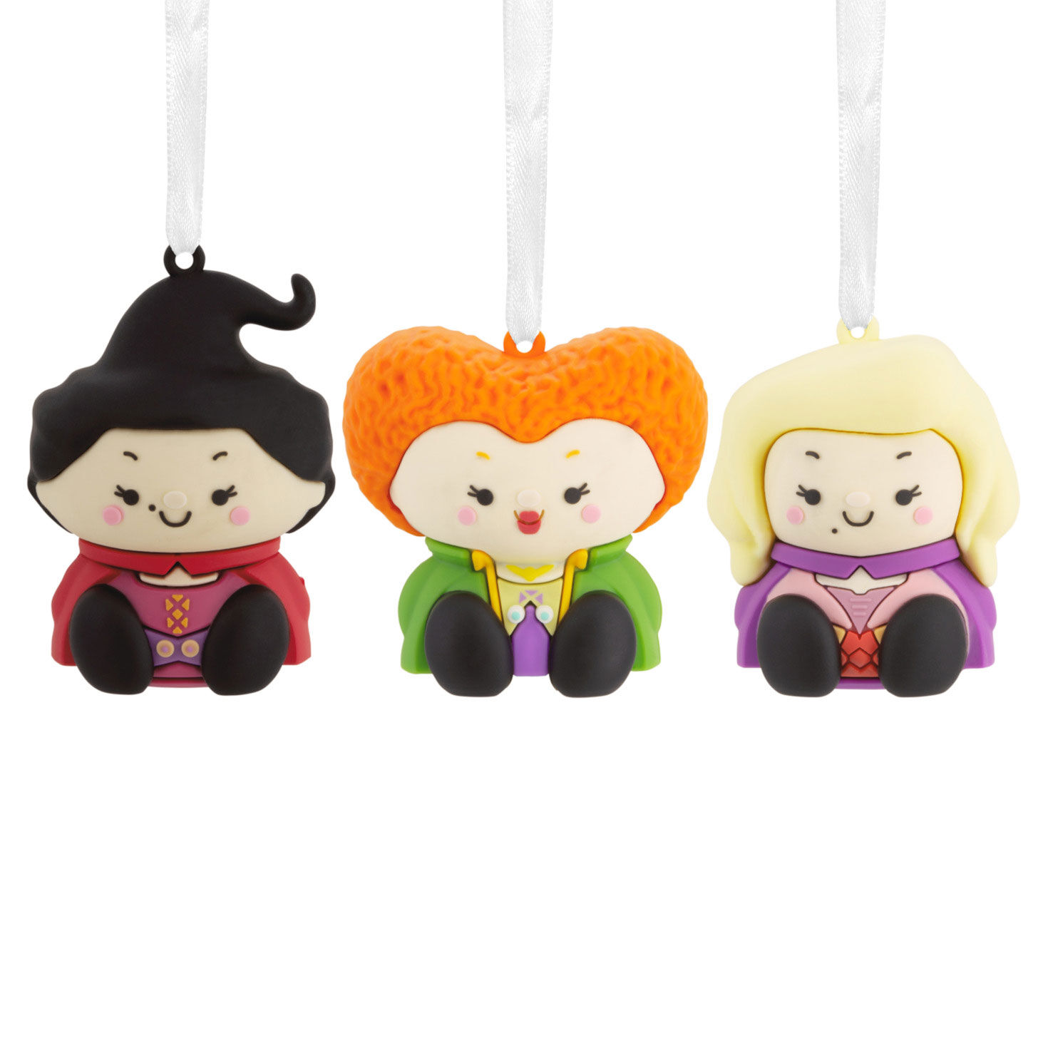 Better Together Disney Hocus Pocus Mary, Winifred and Sarah Sanderson Magnetic Hallmark Ornaments, Set of 3 for only USD 21.99 | Hallmark