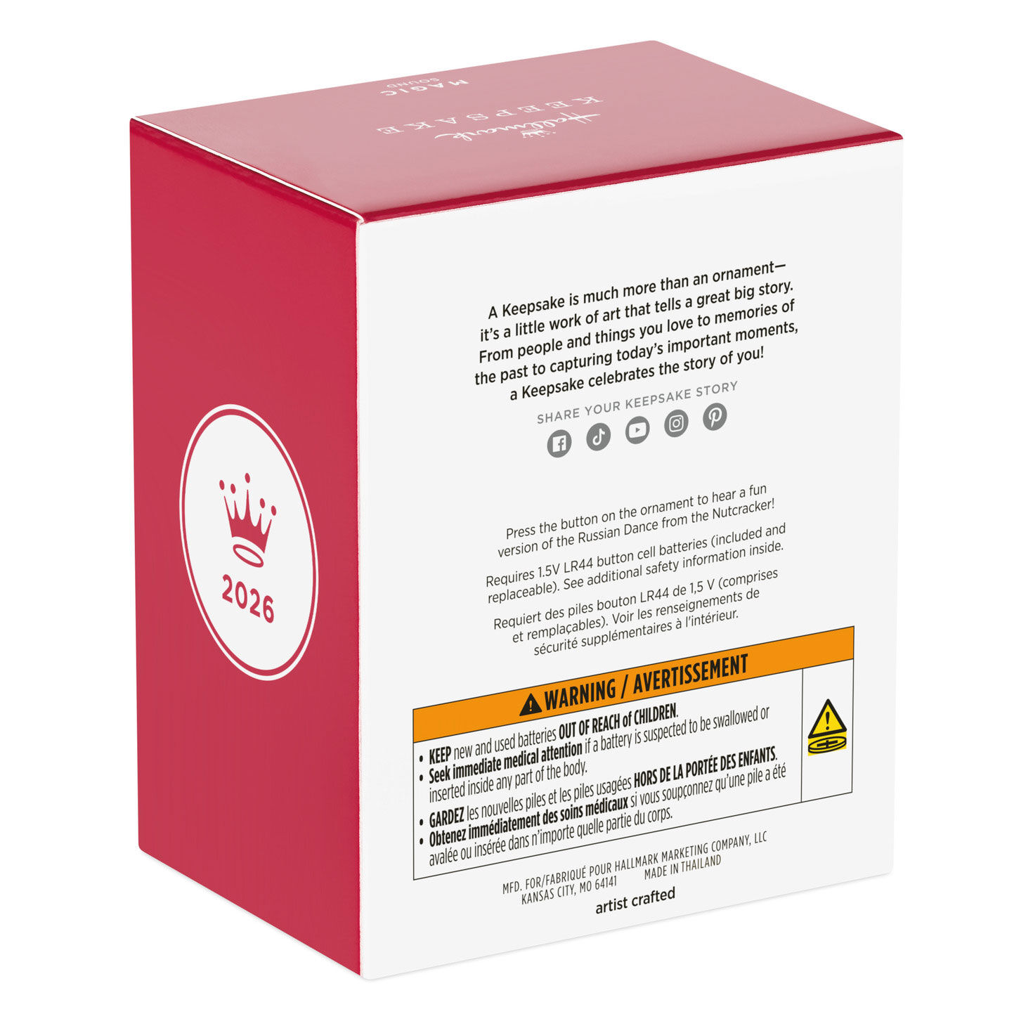 Snowmen Tossing Snowballs Keepsake Ornament  image number 8