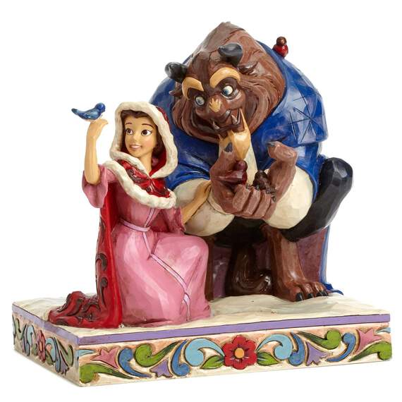 Jim Shore Something There—Beauty and the Beast in Winter Figurine, , large image number 1