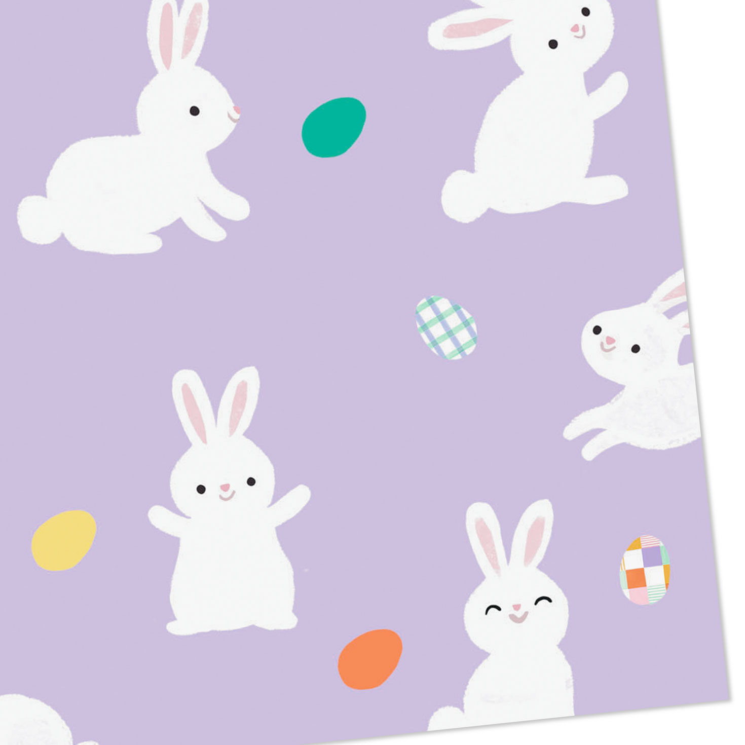Bunnies and Eggs on Purple Easter Cards Pack Cover Detail image number 5