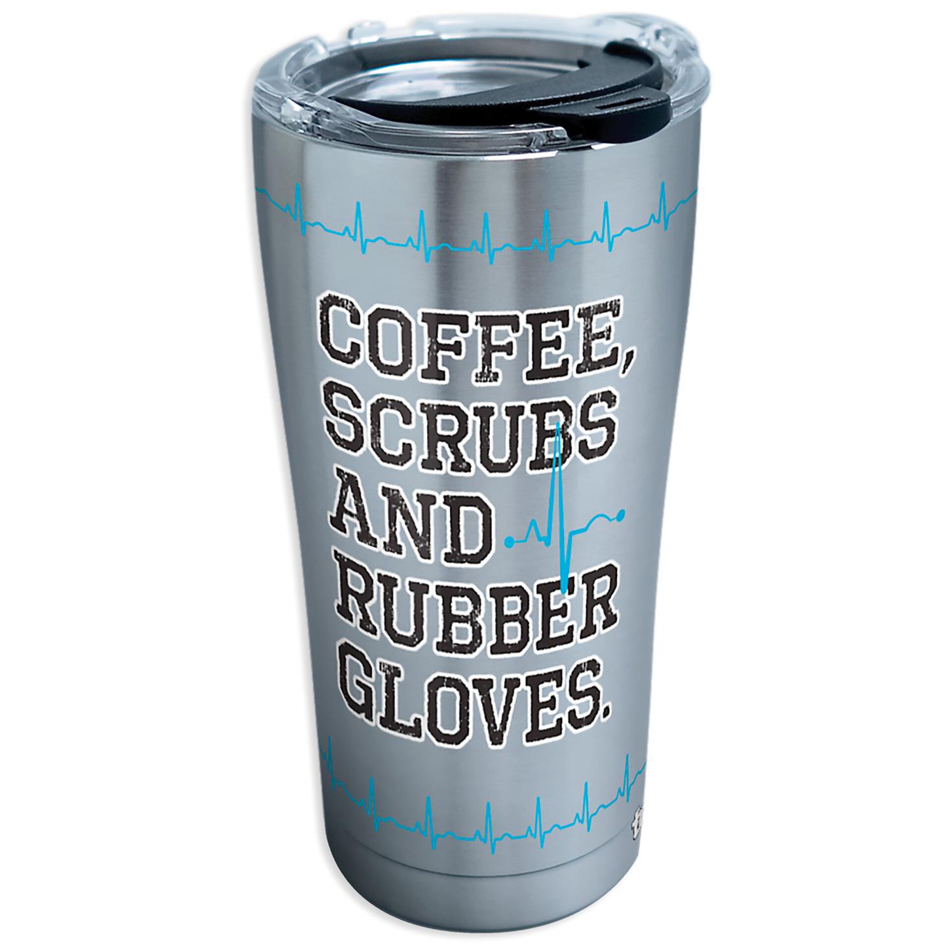 Tervis Coffee Scrubs Rubber Gloves Stainless Steel Tumbler 20 Oz Tumblers Hallmark