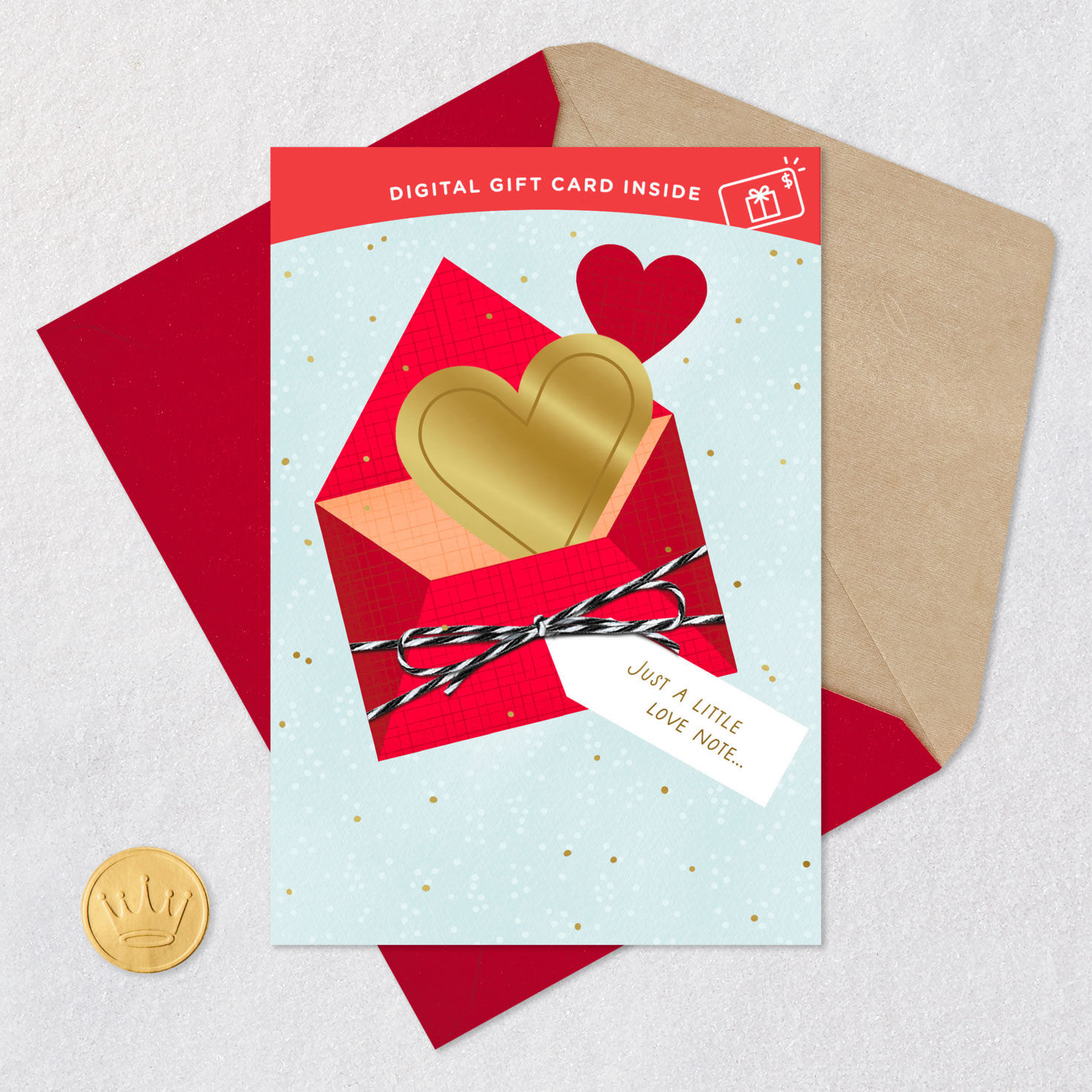 A Little Love Note Gift Card Greeting Romantic Valentine's Day Card for only USD 4.99 | Hallmark
