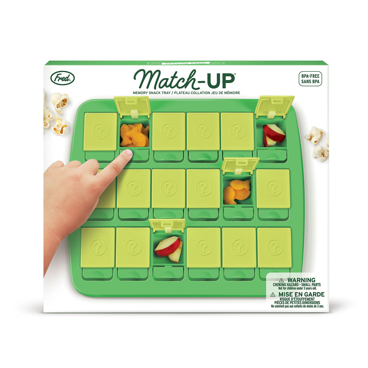 Genuine Fred Mini Match-Up Memory Snack Tray, , large image number 4