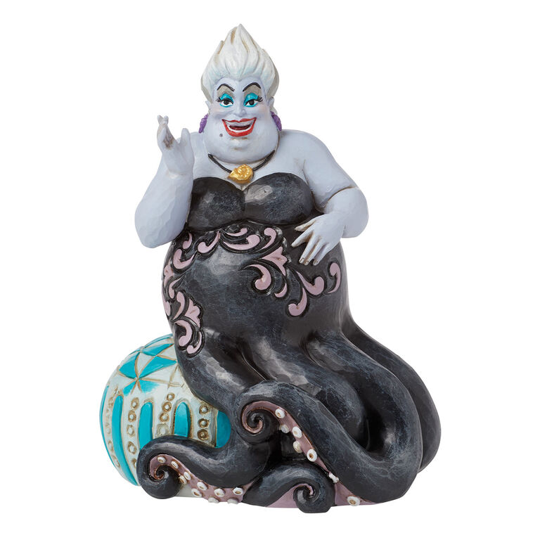 Jim Shore Disney Ursula Figurine, 4.7"