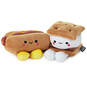 Better Together Hot Dog and S'More Magnetic Plush, 4", , large image number 1