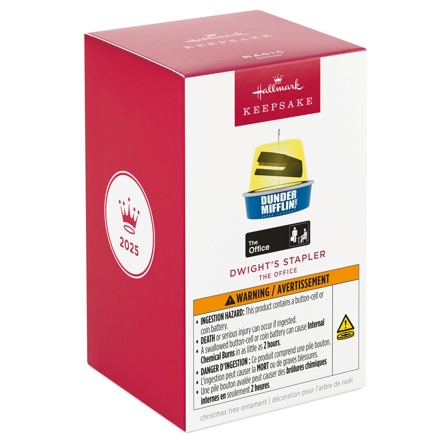 The Office Stapler in Jell-O Keepsake Ornament package front image number 7