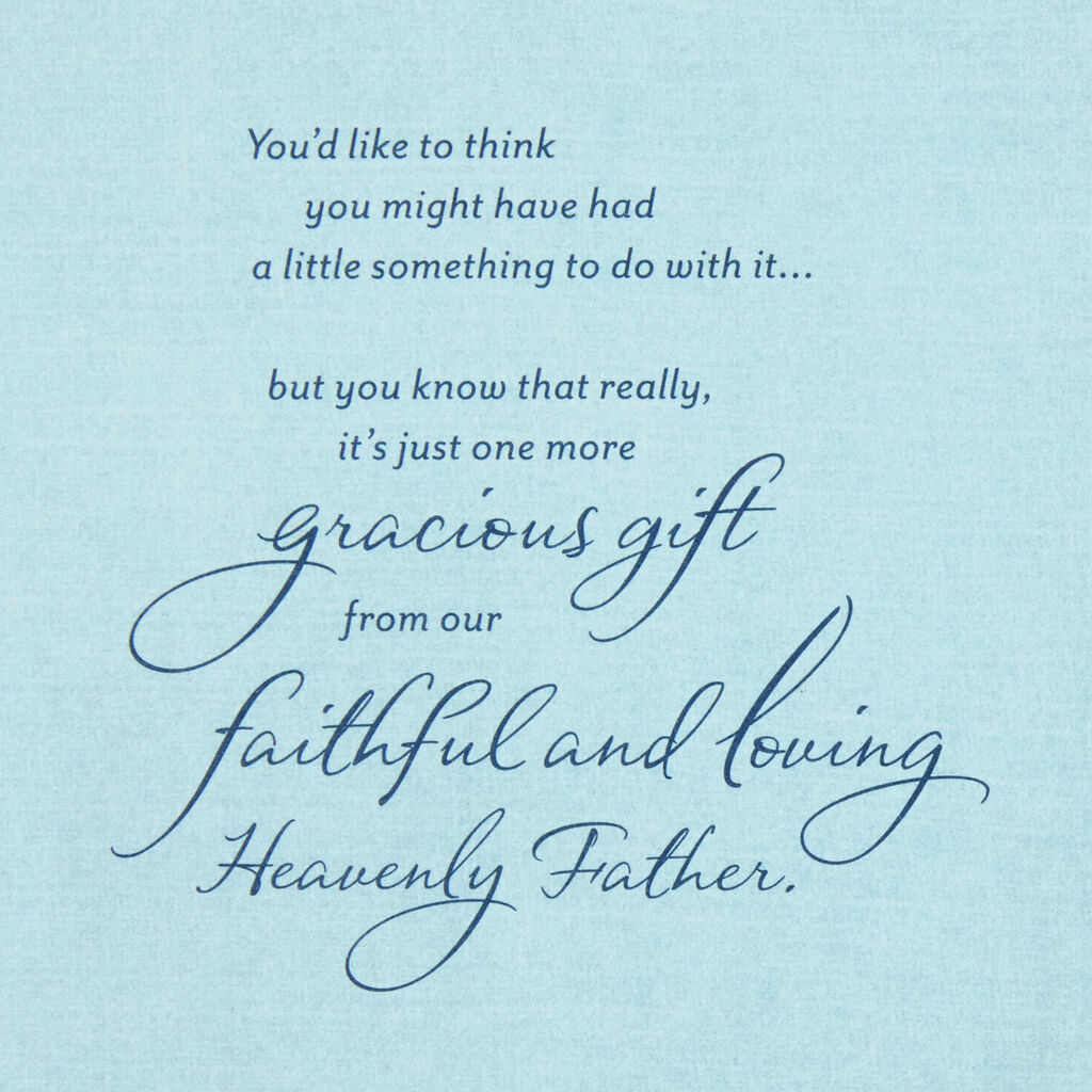 Doing A Great Job Son Religious Birthday Card Greeting Cards