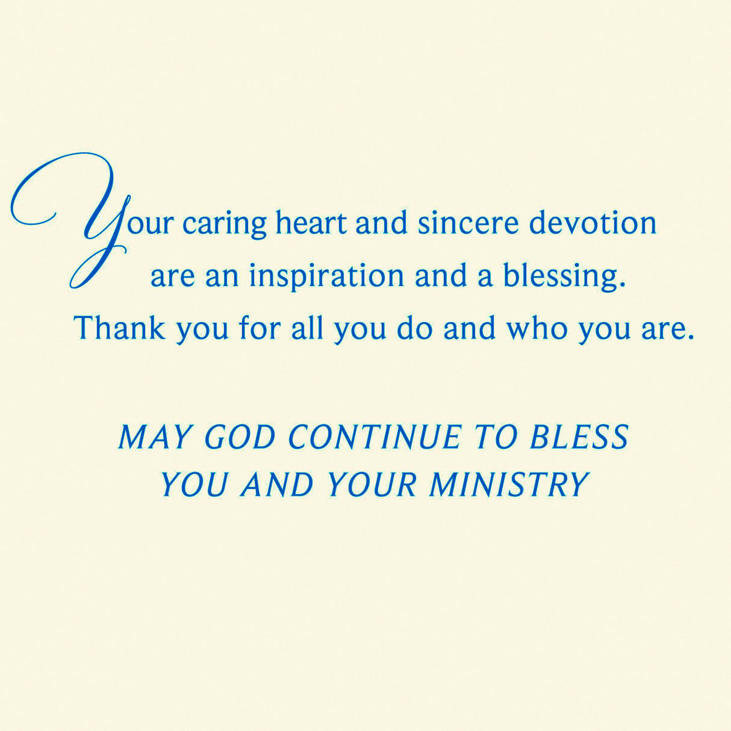 Bless Your Ministry Religious Clergy Appreciation Card for only USD 2.00 | Hallmark