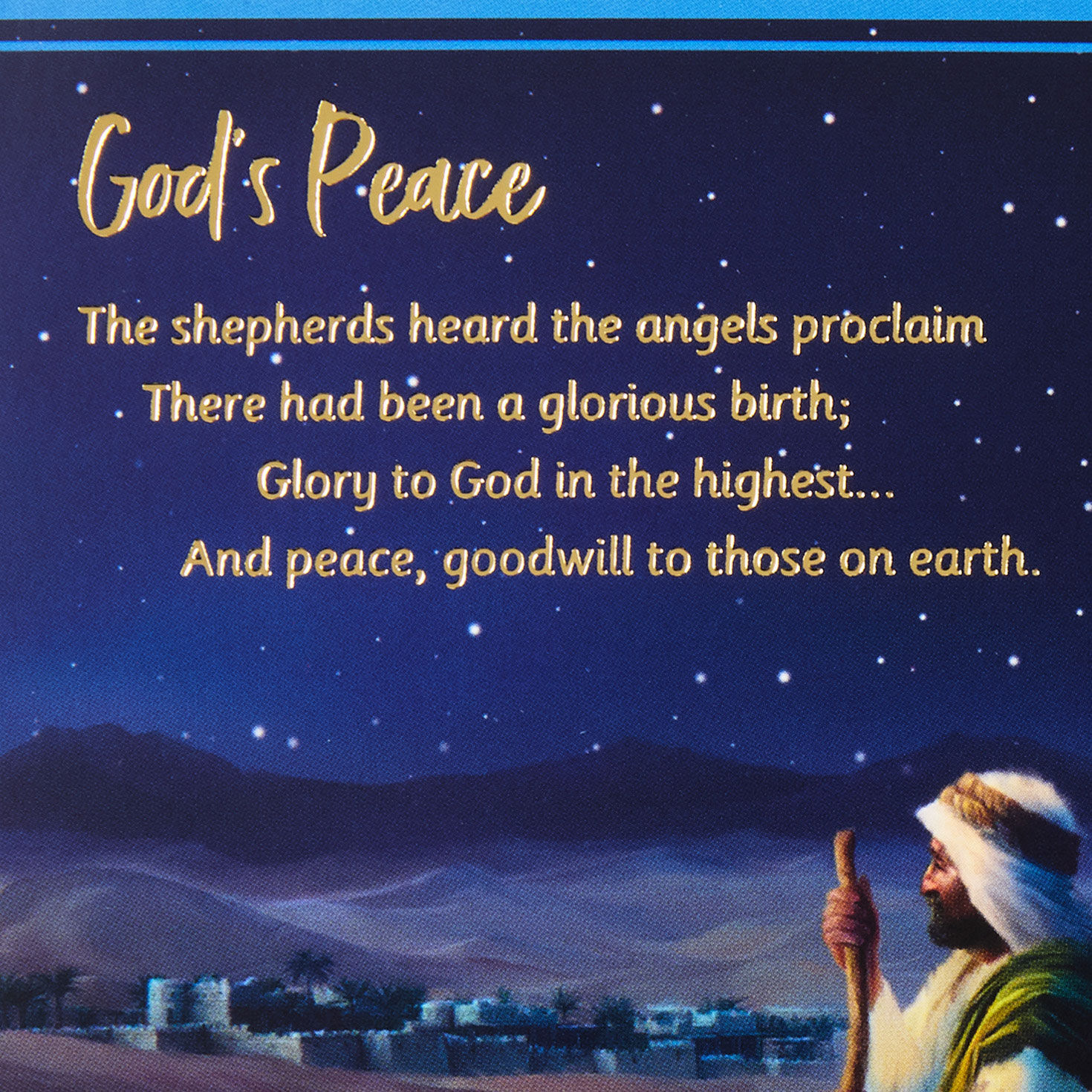 Nativity DaySpring Religious Christmas Cards Cover Detail image number 5
