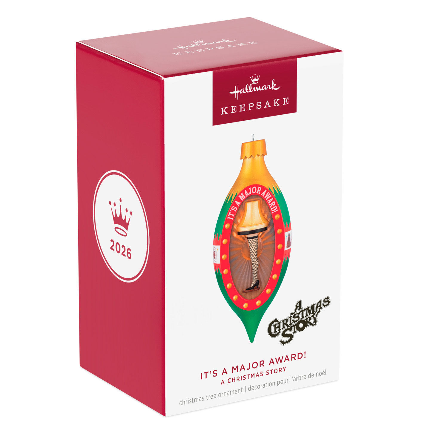 A Christmas Story Leg Lamp Keepsake Ornament Package front image number 7