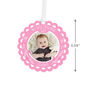 Baby's First Personalized Round Christmas Ornament measurement image number 3