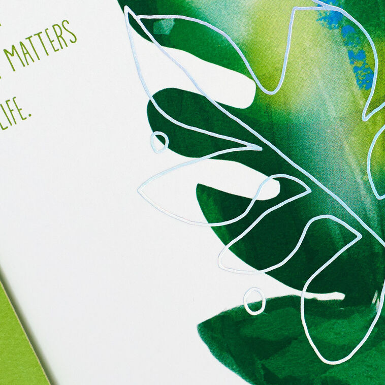 Cherry Orchard Large 50th Birthday Card Art Botanical Design