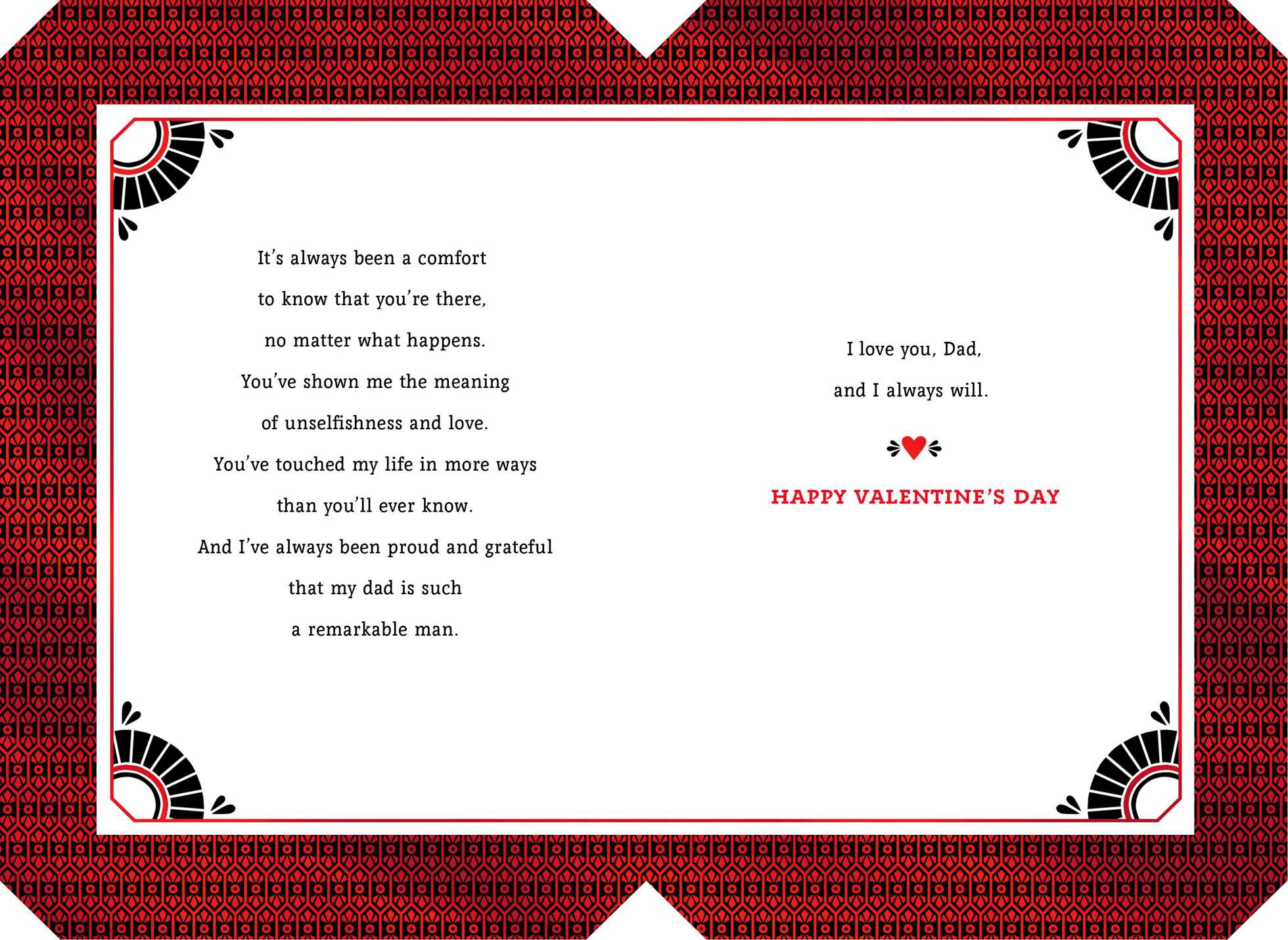 A Dad Like You Valentine's Day Card