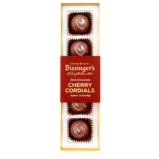 Bissinger's Chocolates Dark Chocolate Cherry Cordials, 5 pieces, 