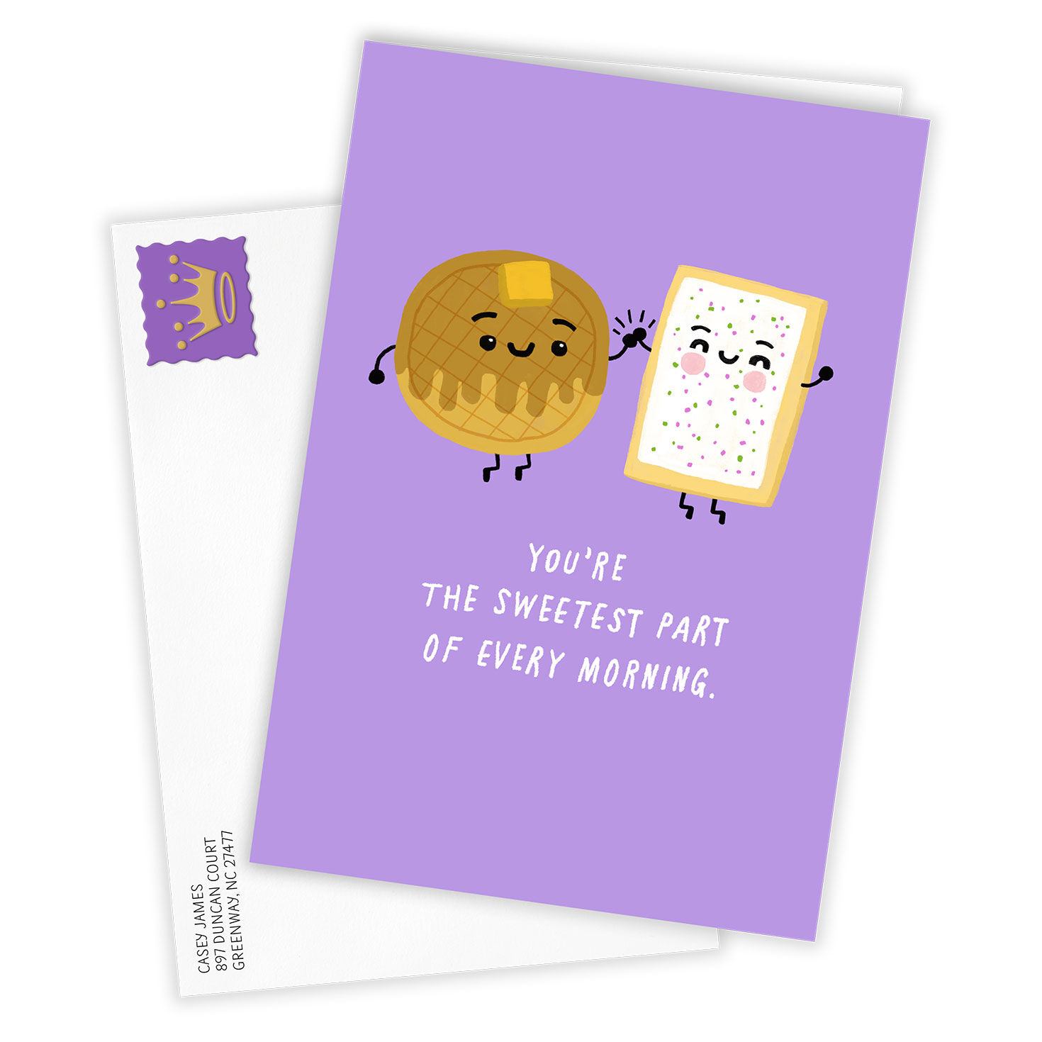 Waffle and Tart Romantic Custom Love Card for only USD 4.99 | Hallmark