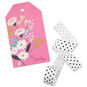 Pink Floral Large Gift Tag and Ribbon Set, , large image number 1