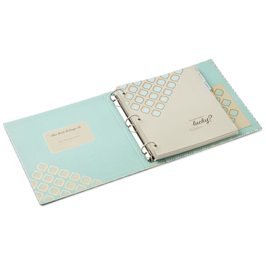 A Happy Beginning Wedding Planner And Keepsake Album Scrapbooks