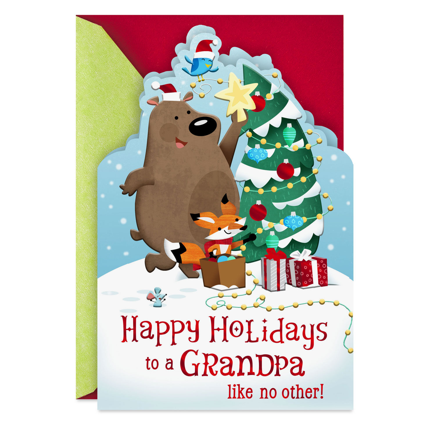 Bright, Merry and Fun Christmas Card for Grandpa for only USD 2.99 | Hallmark