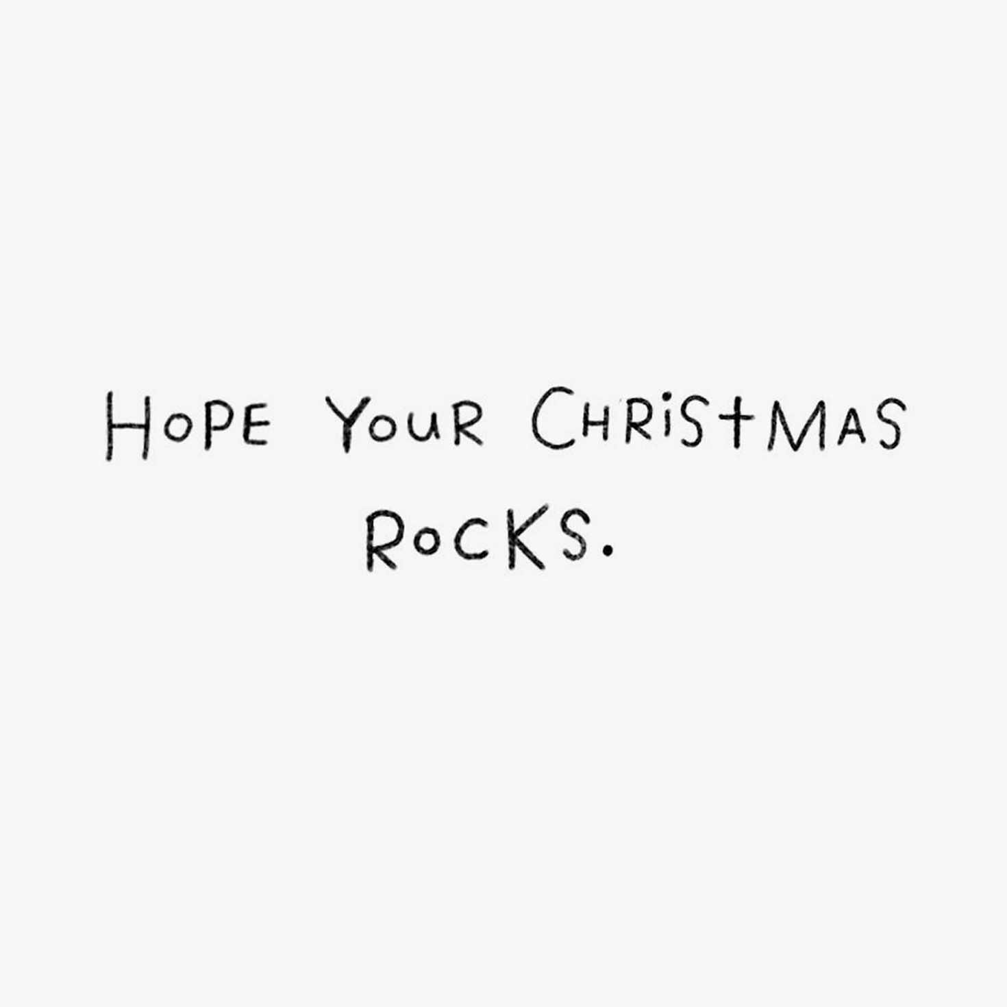 Cartoon Jingle Bells and Rock Funny Christmas Card Sentiment image number 2