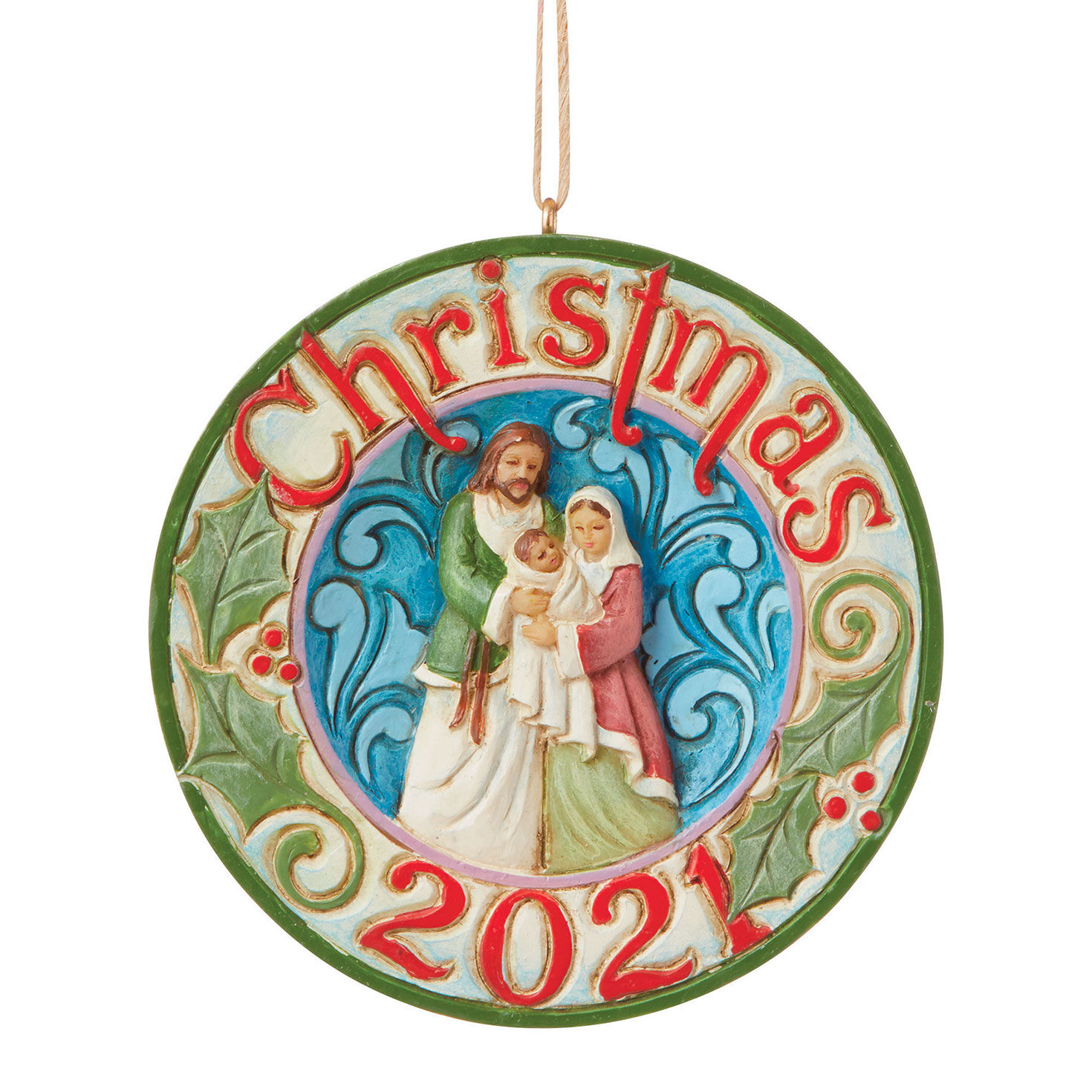 Santa Dated 2021 Ornament Aa Jim Shore