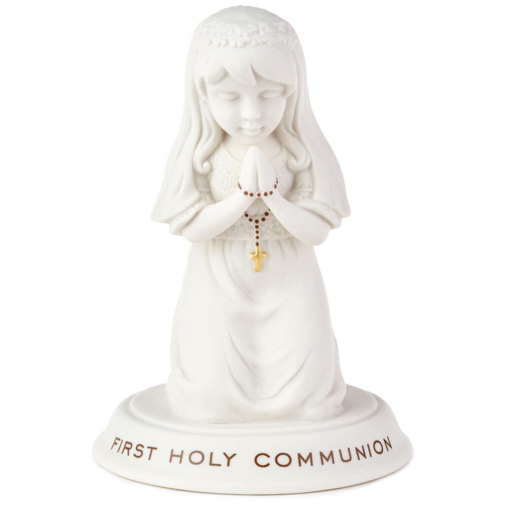 Girl First Holy Communion Porcelain Figurine 5 Figurines