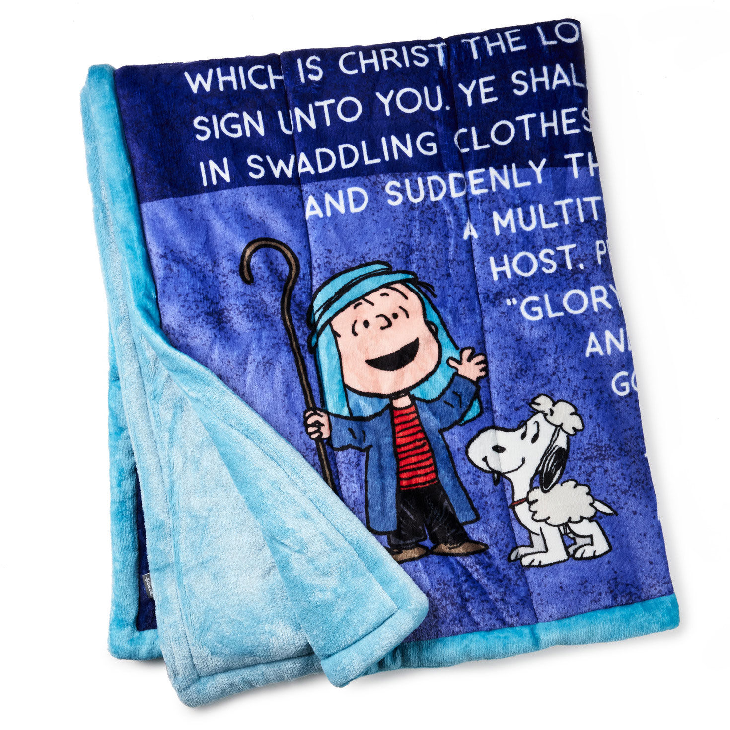 Peanuts® Linus Nativity Speech Throw Blanket, 50x60