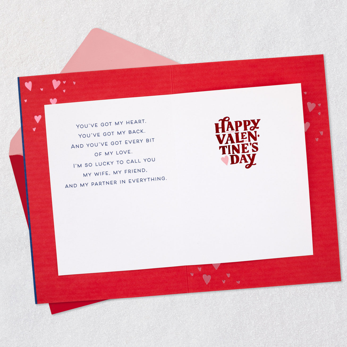 You Have My Heart Valentine's Day Card for Wife, , large image number 4