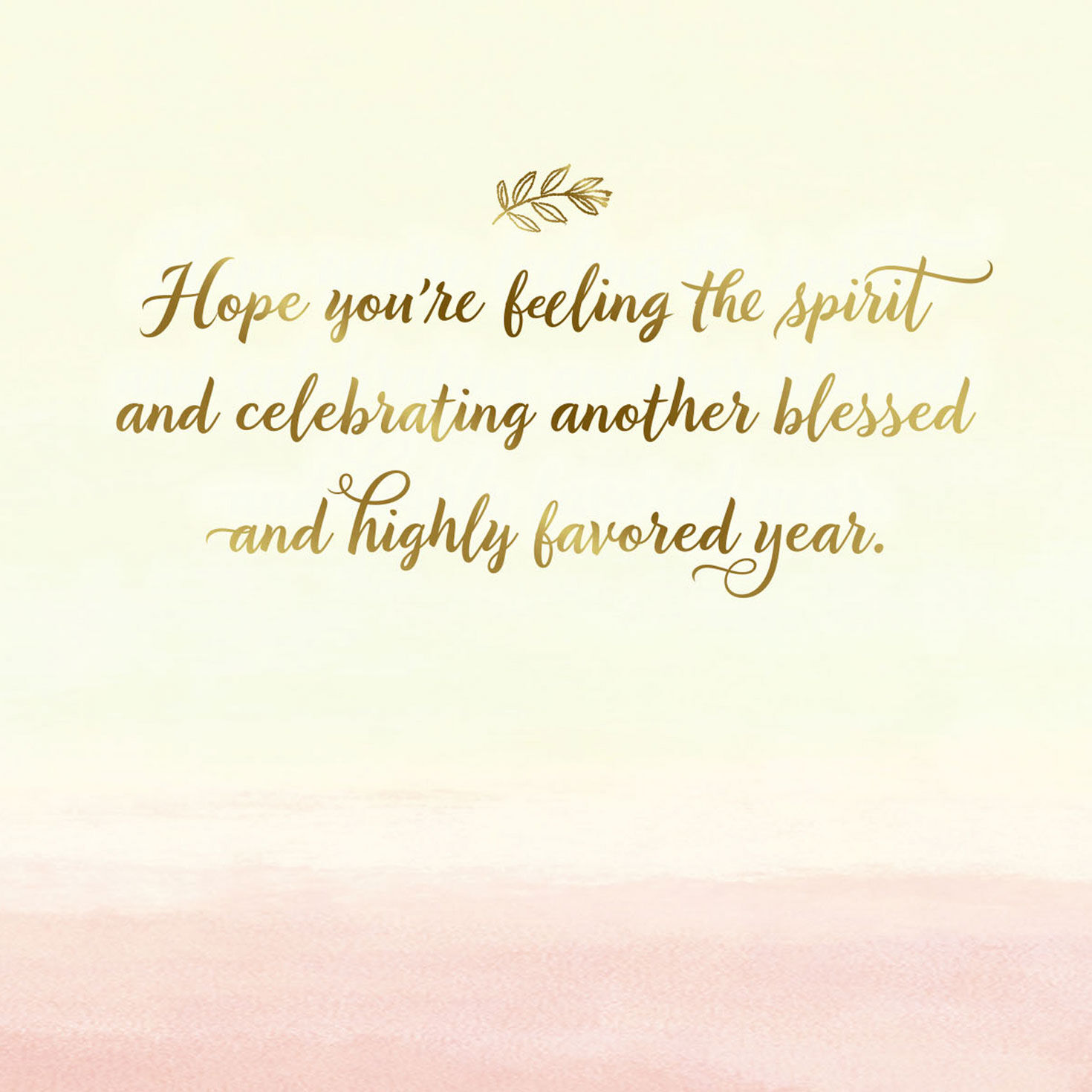 Another Blessed and Highly Favored Year Birthday Card for only USD 2.99 | Hallmark