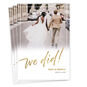We Did! Personalized Wedding Announcement front fanned image number 1